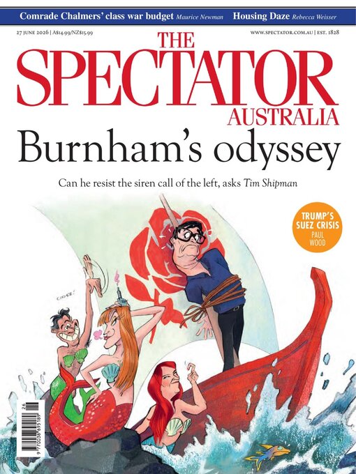 Cover image for The Spectator Australia